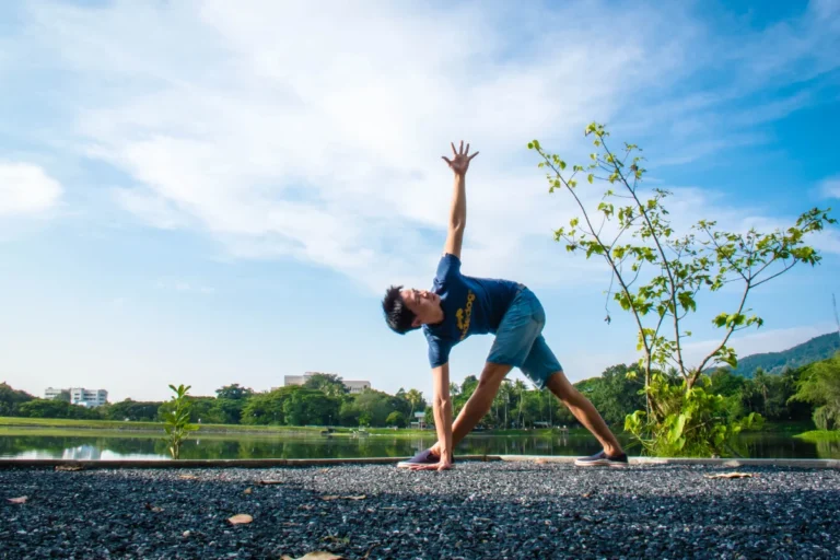 Twisted Triangle Pose