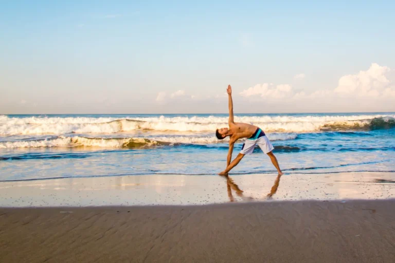 Extended Triangle Pose