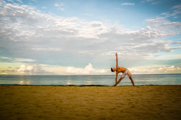Extended Triangle Pose