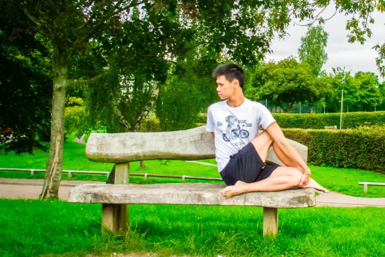 Seated Spine Twist Pose - Yoga with Ed